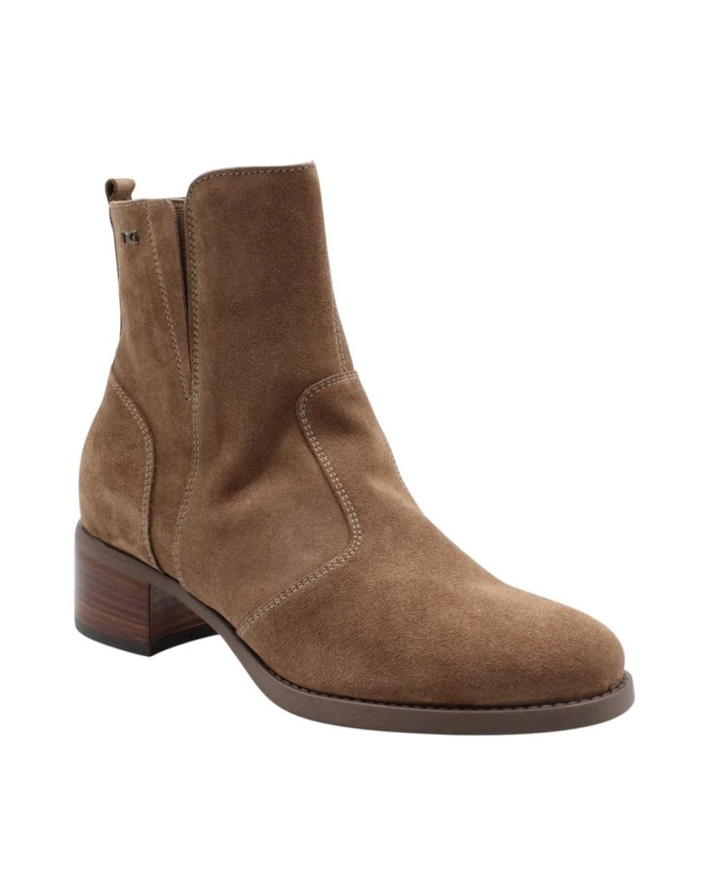 Nero Giardini Brown Heeled Boots