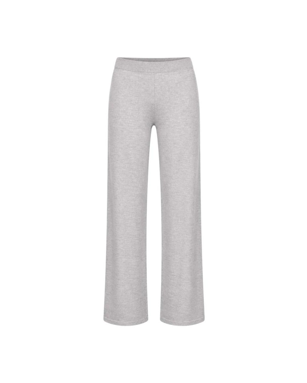 Gran Sasso Gray Wide Trousers