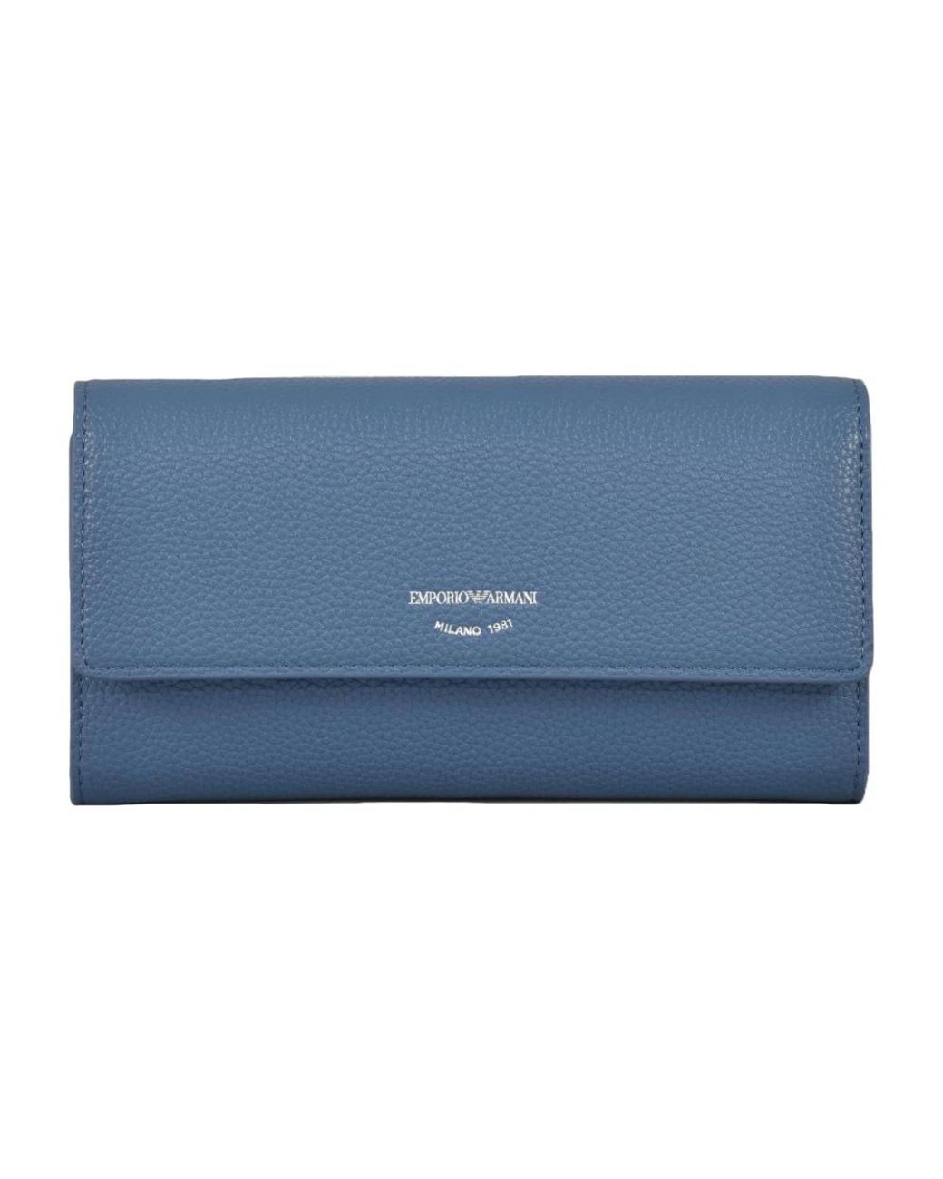 Emporio Armani Blue Wallets & Cardholders