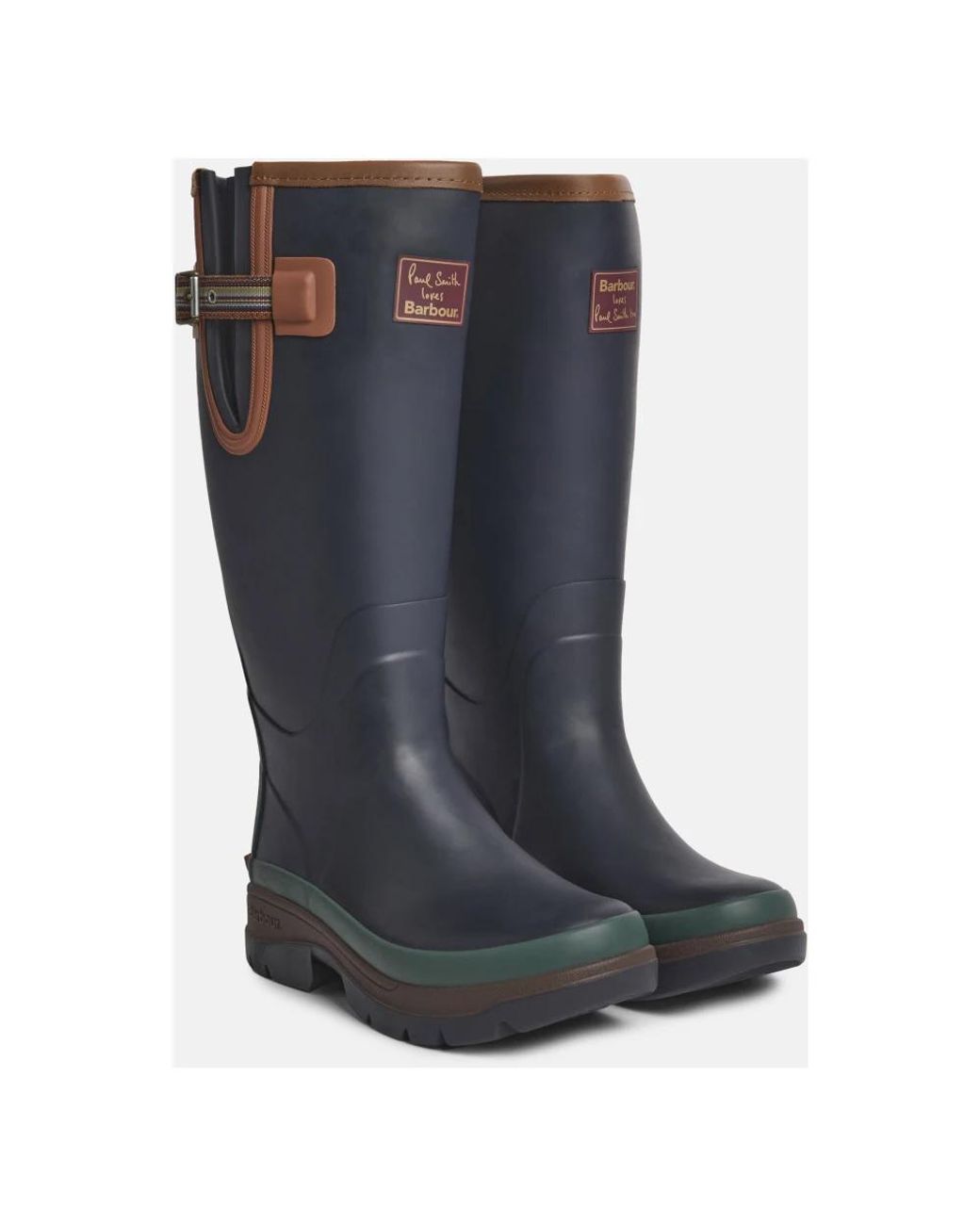 Barbour Black Wellies