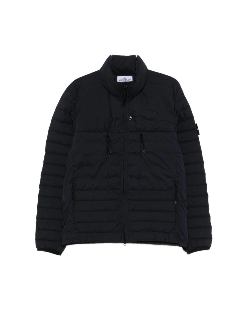 Stone Island Black Winter Jackets for men