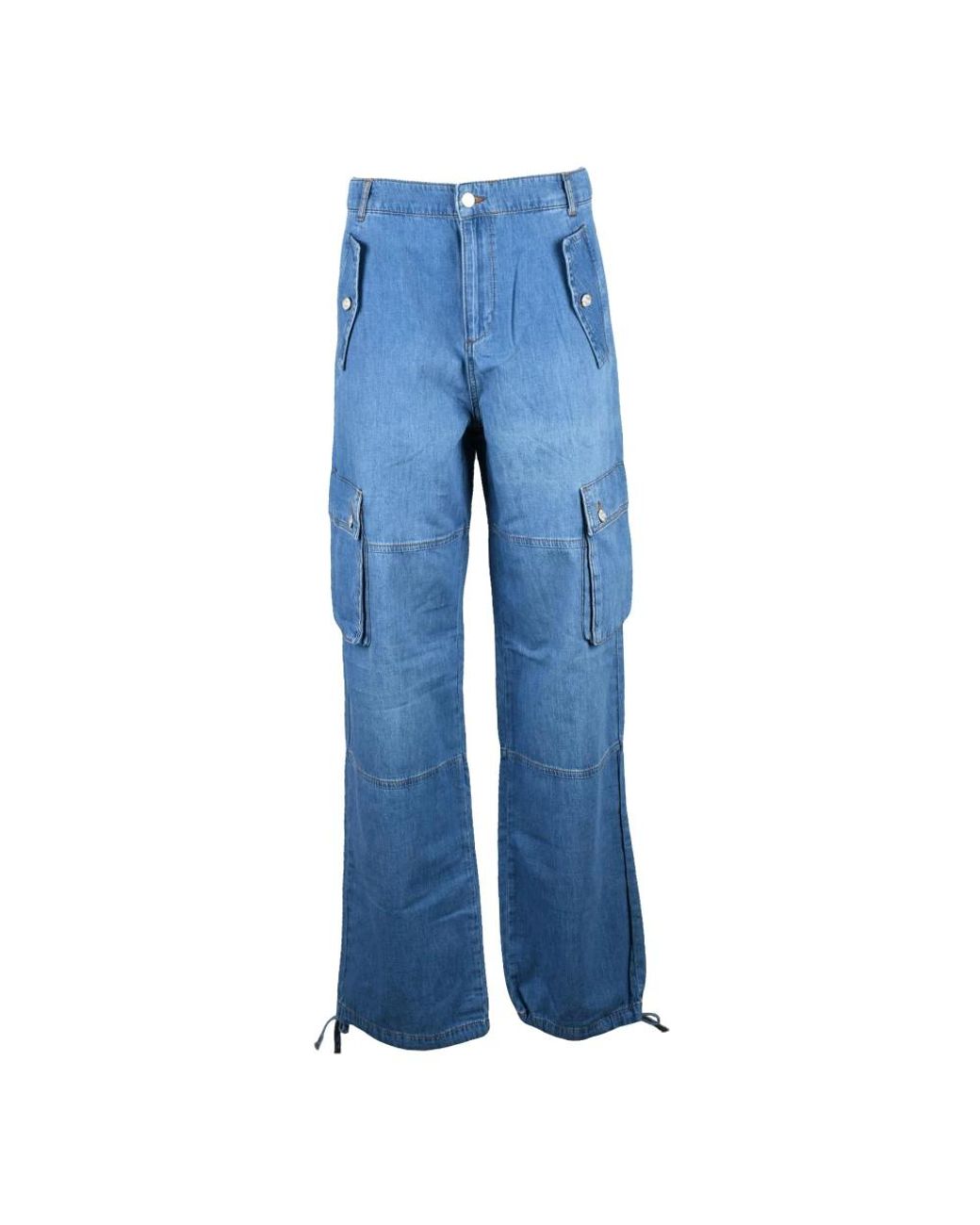 Moschino Blue Straight Fit Jeans