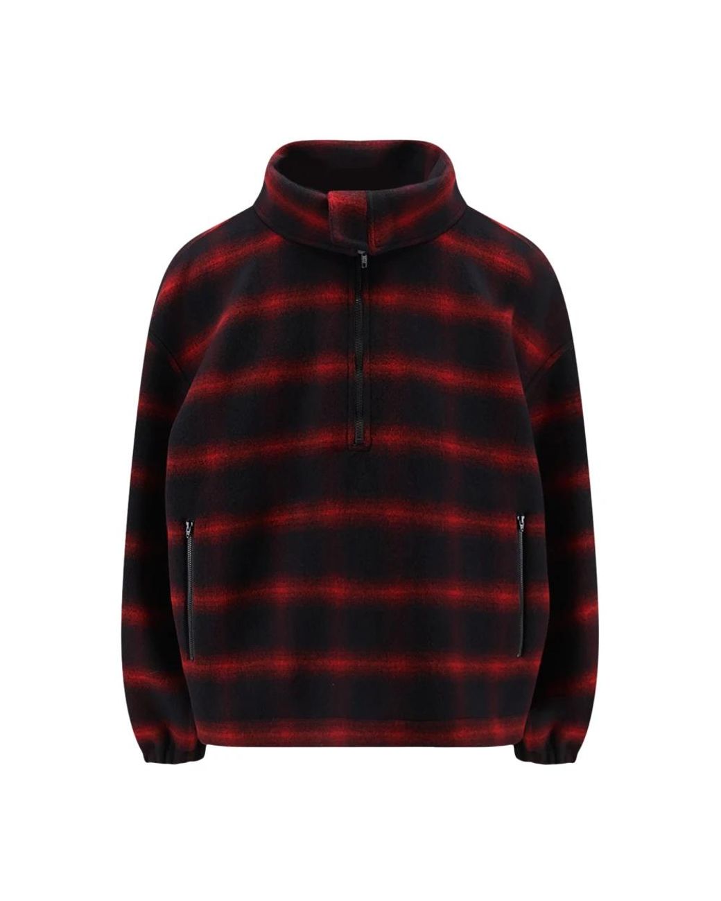 Balenciaga Half-Zip Woljas in het Black voor heren