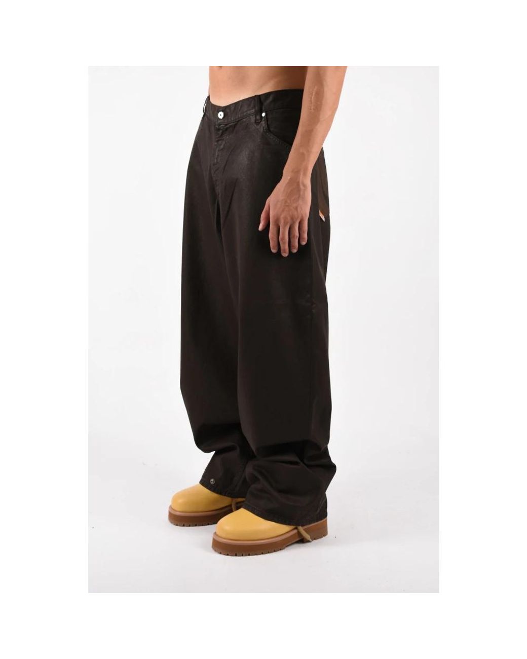 PDF Black Wide Jeans for men