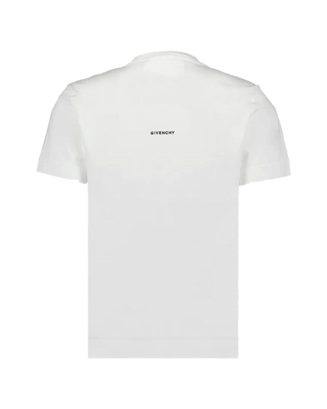 Givenchy Tops ,Wit ,Katoen Wit T-Shirt Voor Mannen in het White voor heren