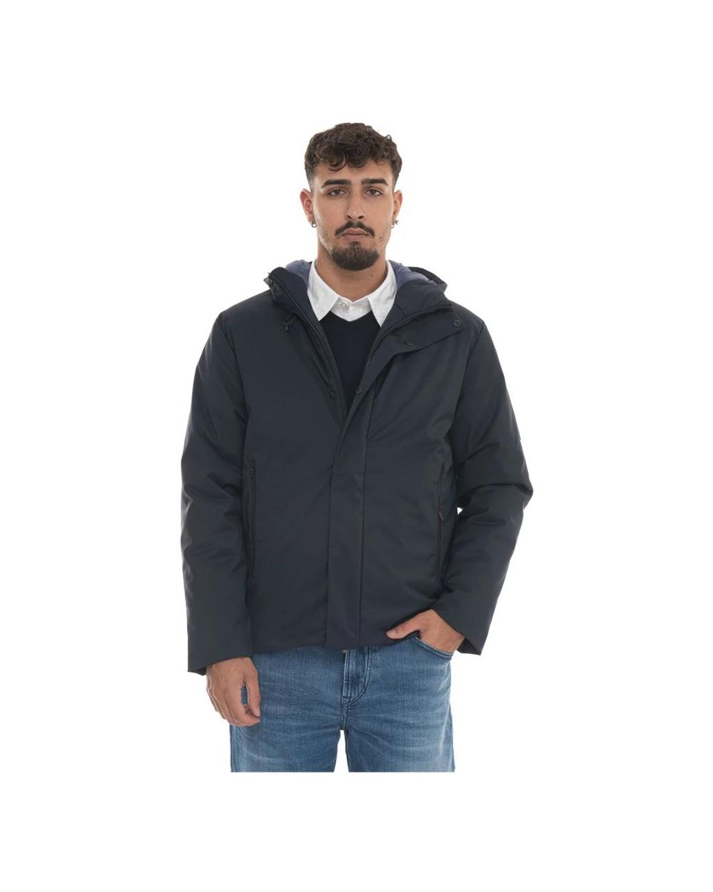 Winter Jackets EA7 pour homme en coloris Blue