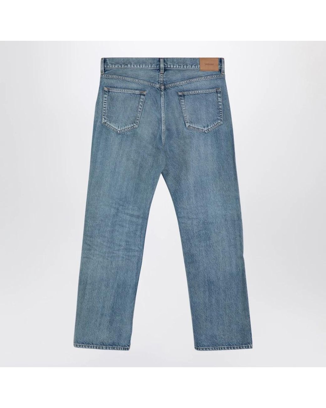 Saint Laurent Blue Light Denim Jeans for men