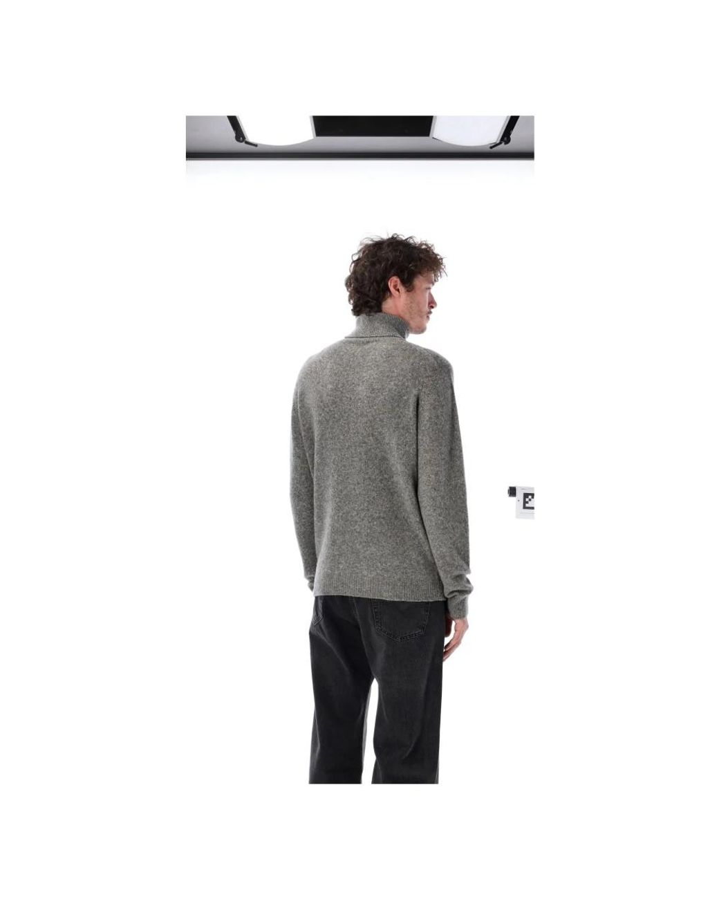 Turtlenecks Roberto Collina de hombre de color Gray