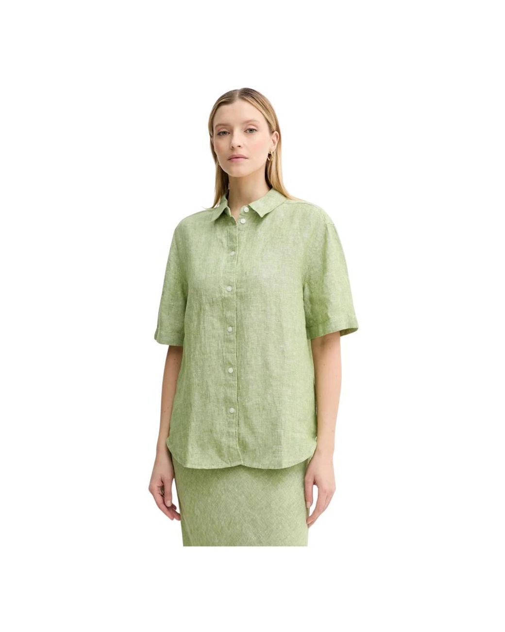 Shirts Samsøe & Samsøe en coloris Green