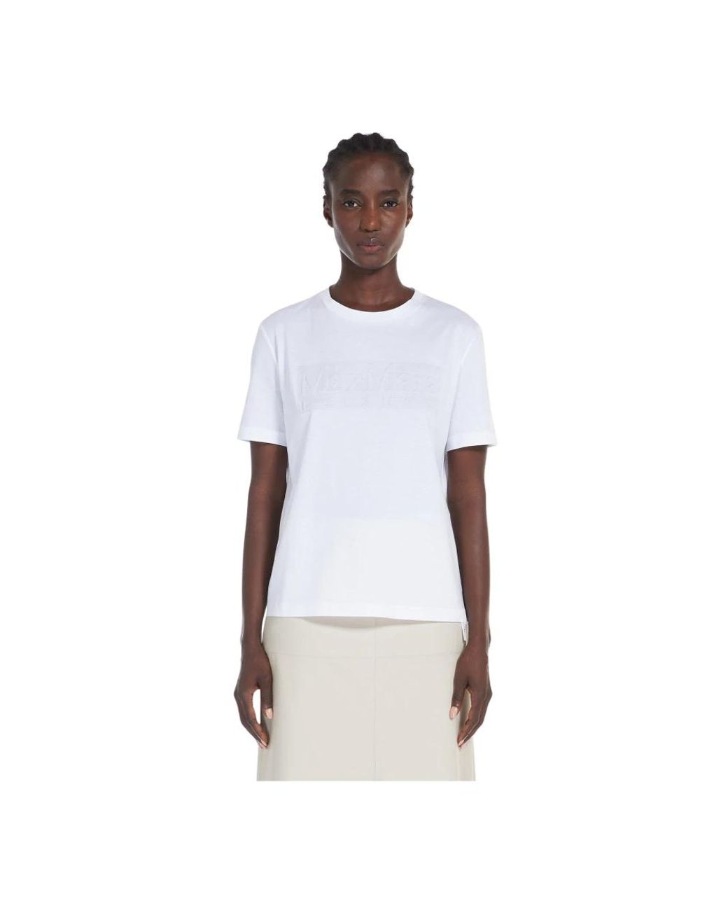 Max Mara T-Shirts in het White