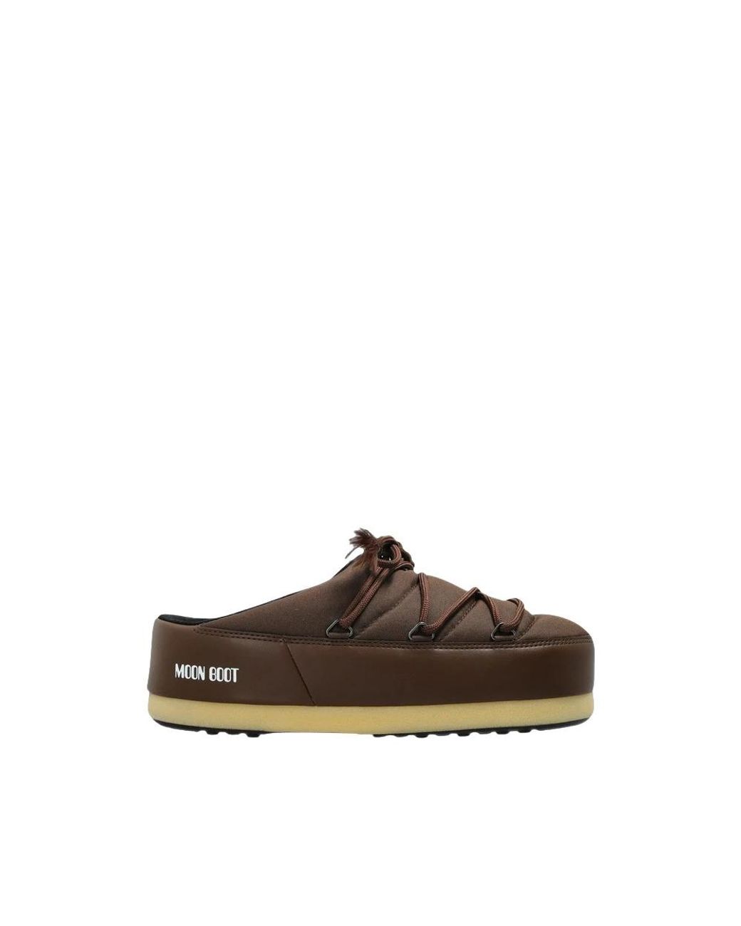Mules Moon Boot en coloris Brown