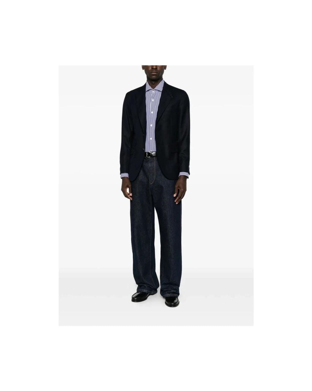 Barba Napoli Purple Formal Shirts for men