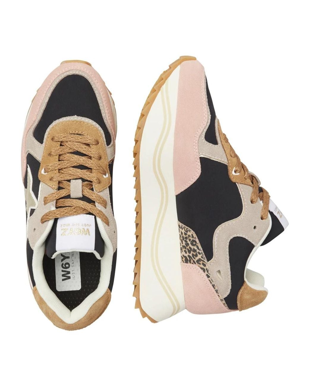 W6yz Natural Sneakers