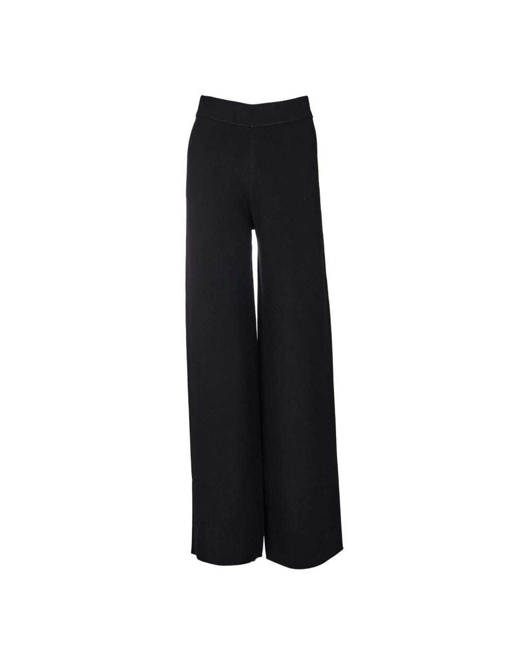 Max Mara Black Wide Trousers