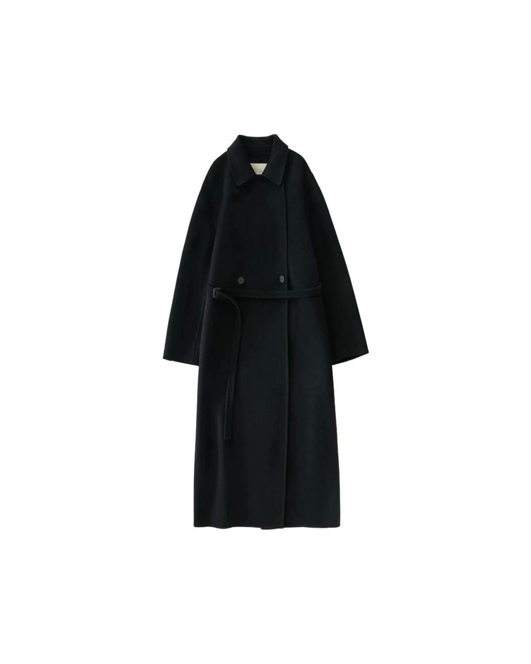 Studio Nicholson Black Double-Breasted Coats