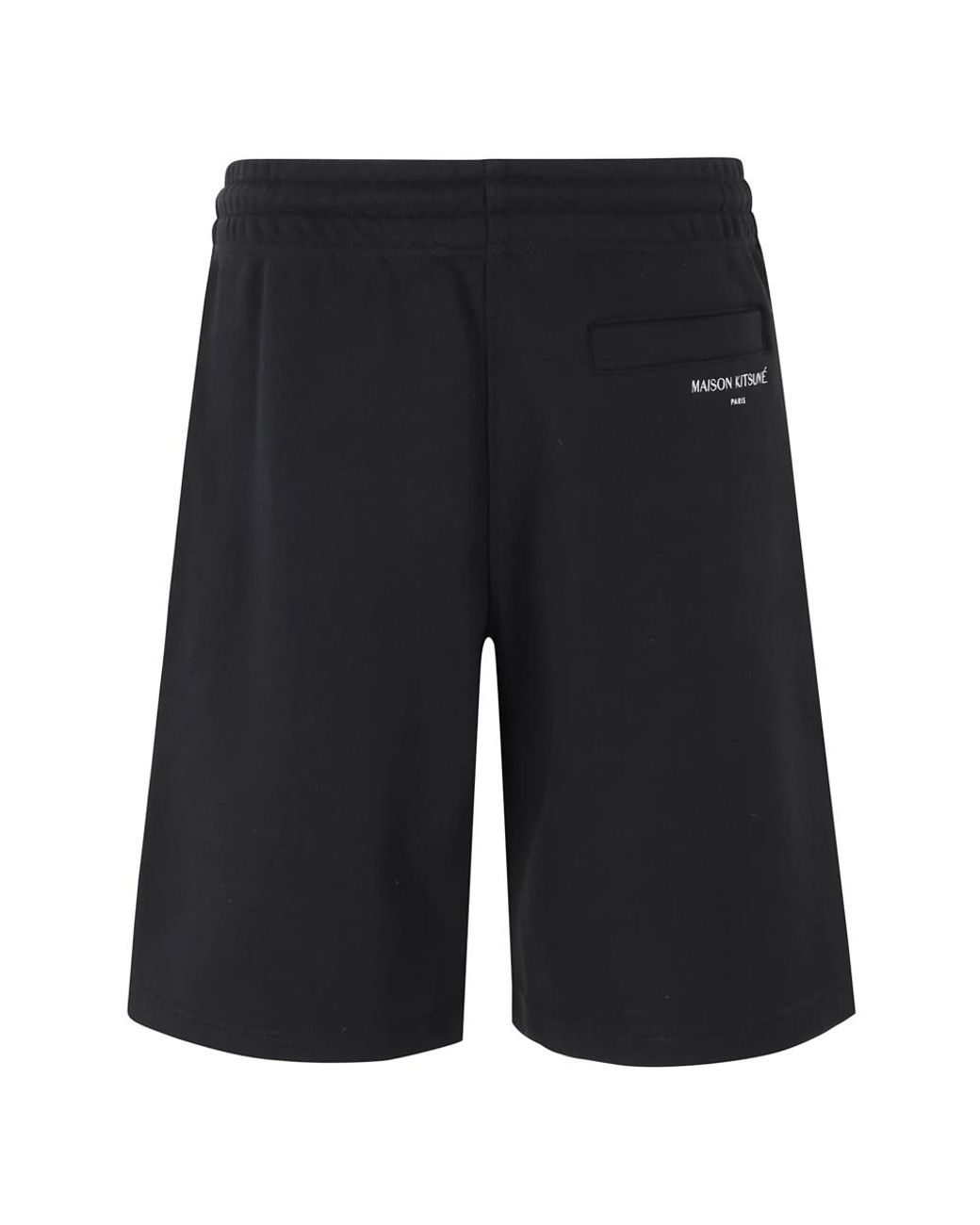 Maison Kitsuné Black Casual Shorts for men