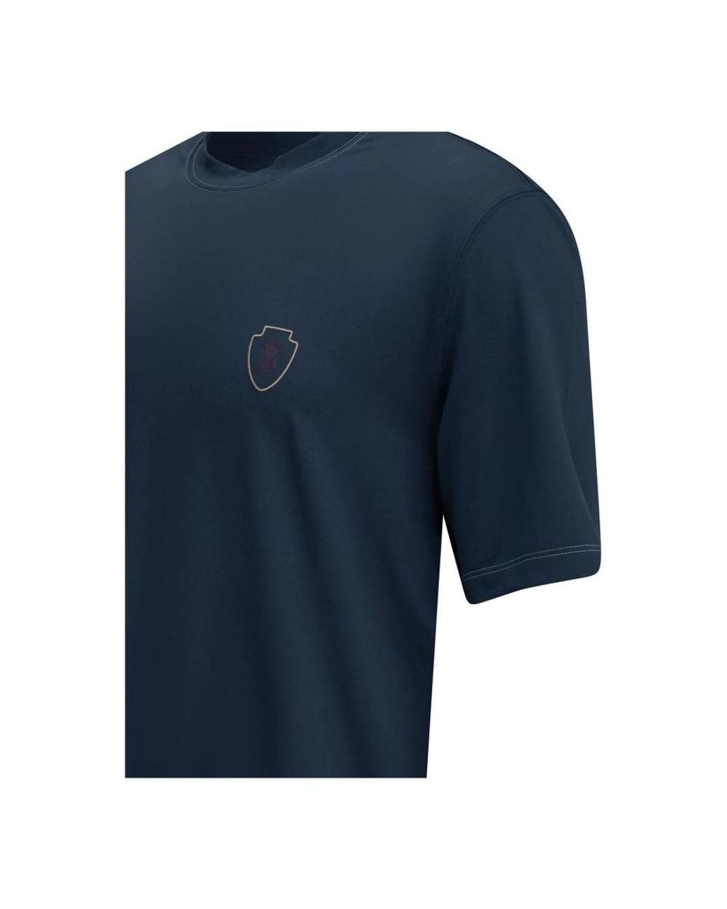 Brunello Cucinelli Blue T-Shirts for men