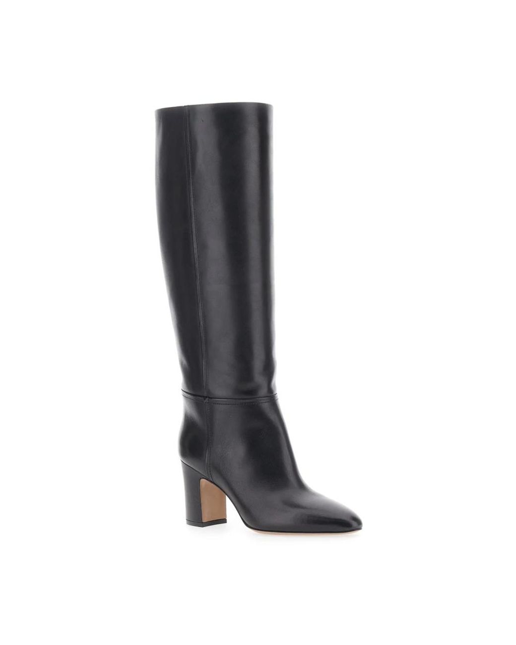 Paris Texas Black Heeled Boots