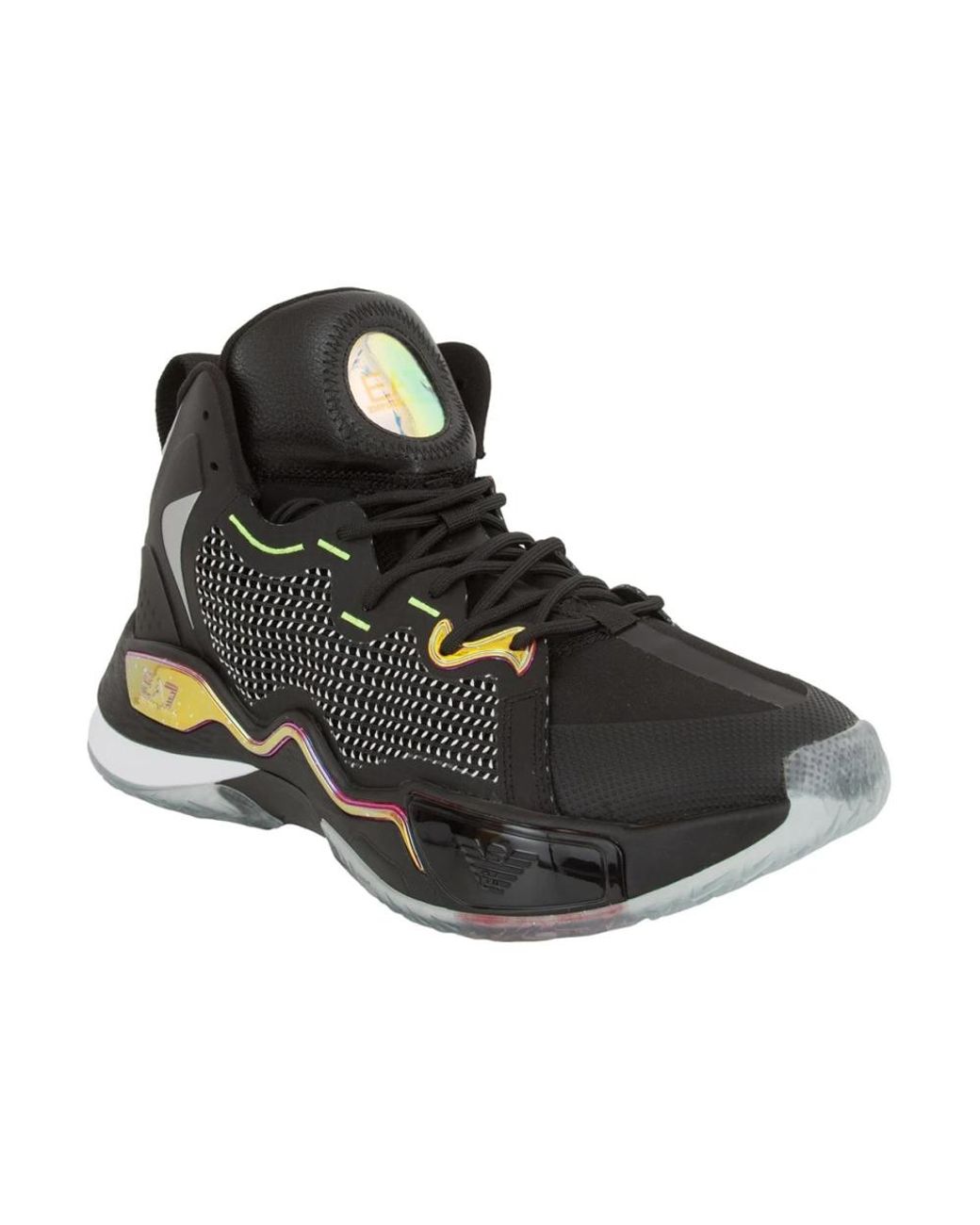 EA7 Black Sneakers for men