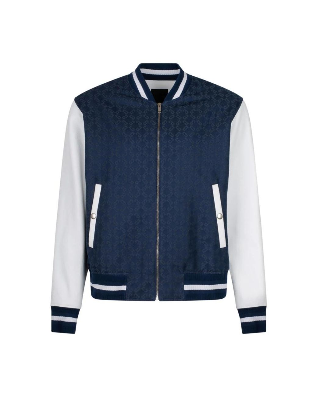 Givenchy Blue Bomber Jackets for men