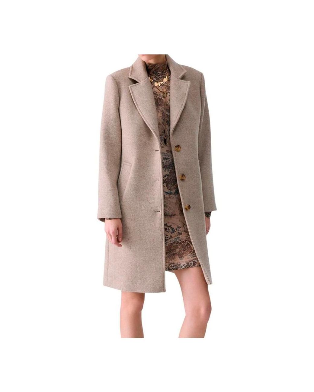 Liu Jo Pink Single-Breasted Coats