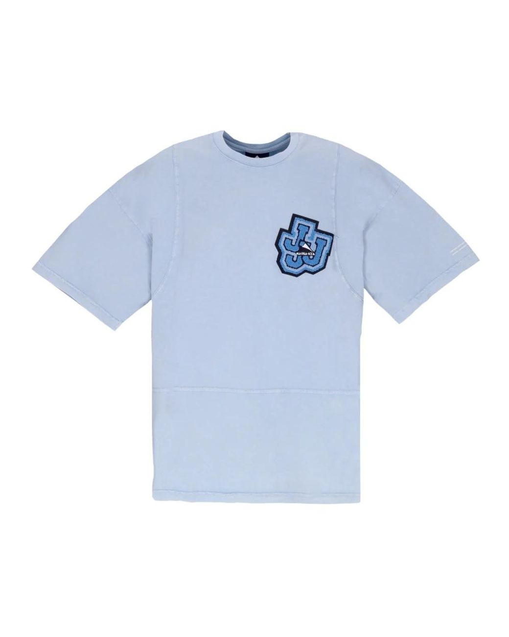 Mauna Kea Tops ,Blauw ,Katoen Triple J Tee Samenwerking Shirt in het Blue voor heren