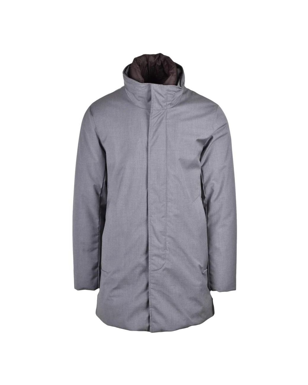 Woolrich Giaccone Jas in het Gray voor heren