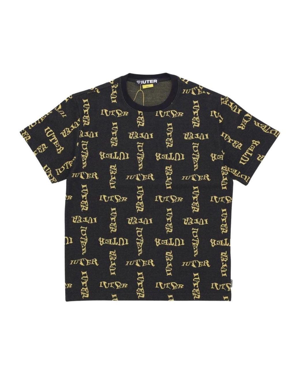 Iuter Black T-Shirts for men