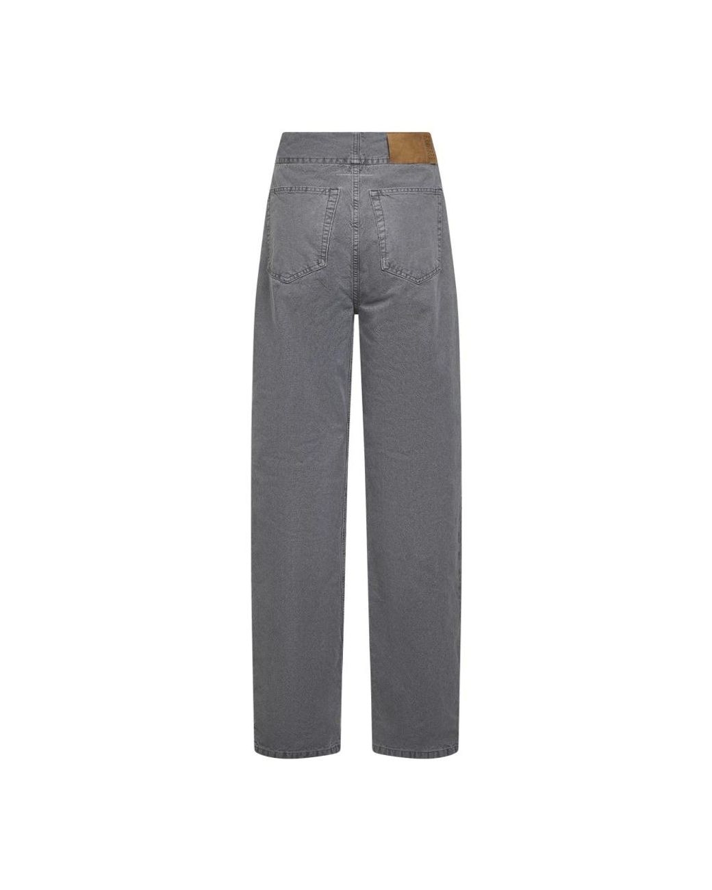 MM6 by Maison Margiela Gray Loose-Fit Jeans