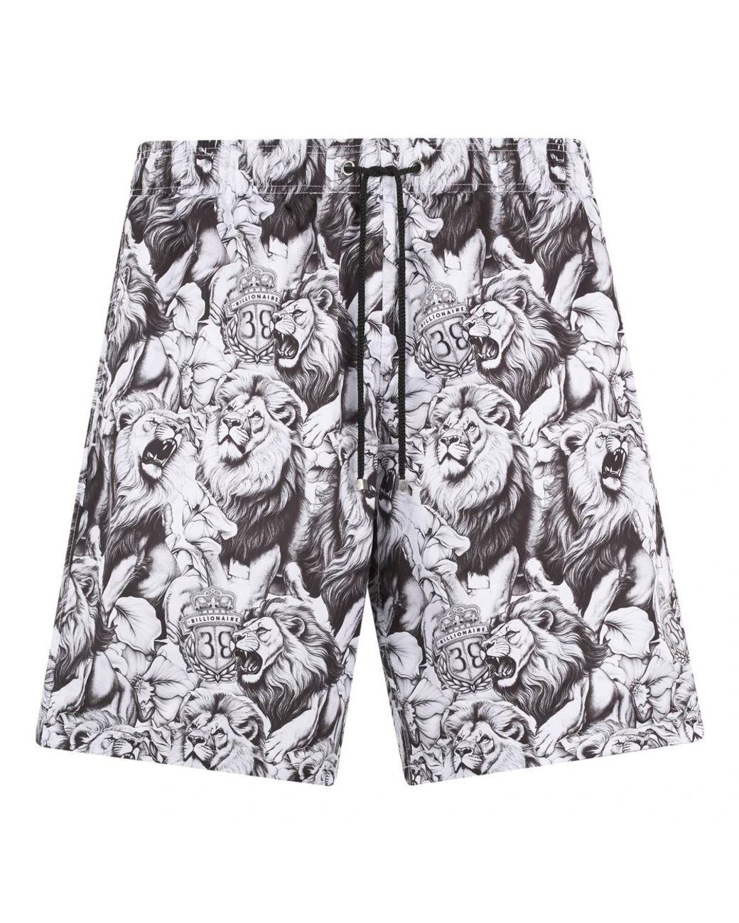 Billionaire Badmode ,Wit ,Polyester Zwemshorts in het Gray voor heren