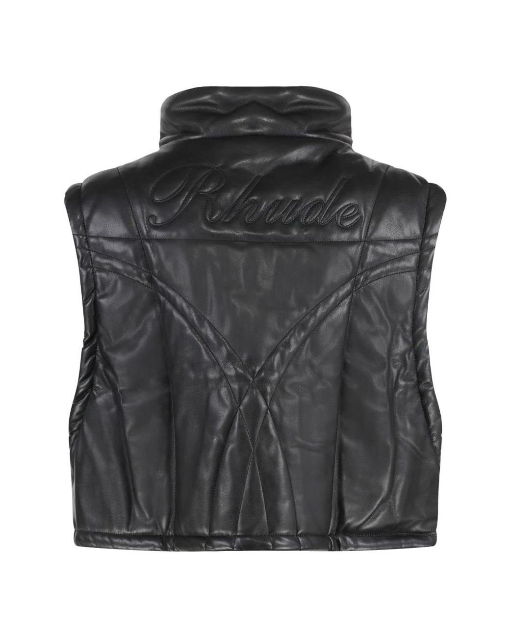 Rhude Black Waistcoats