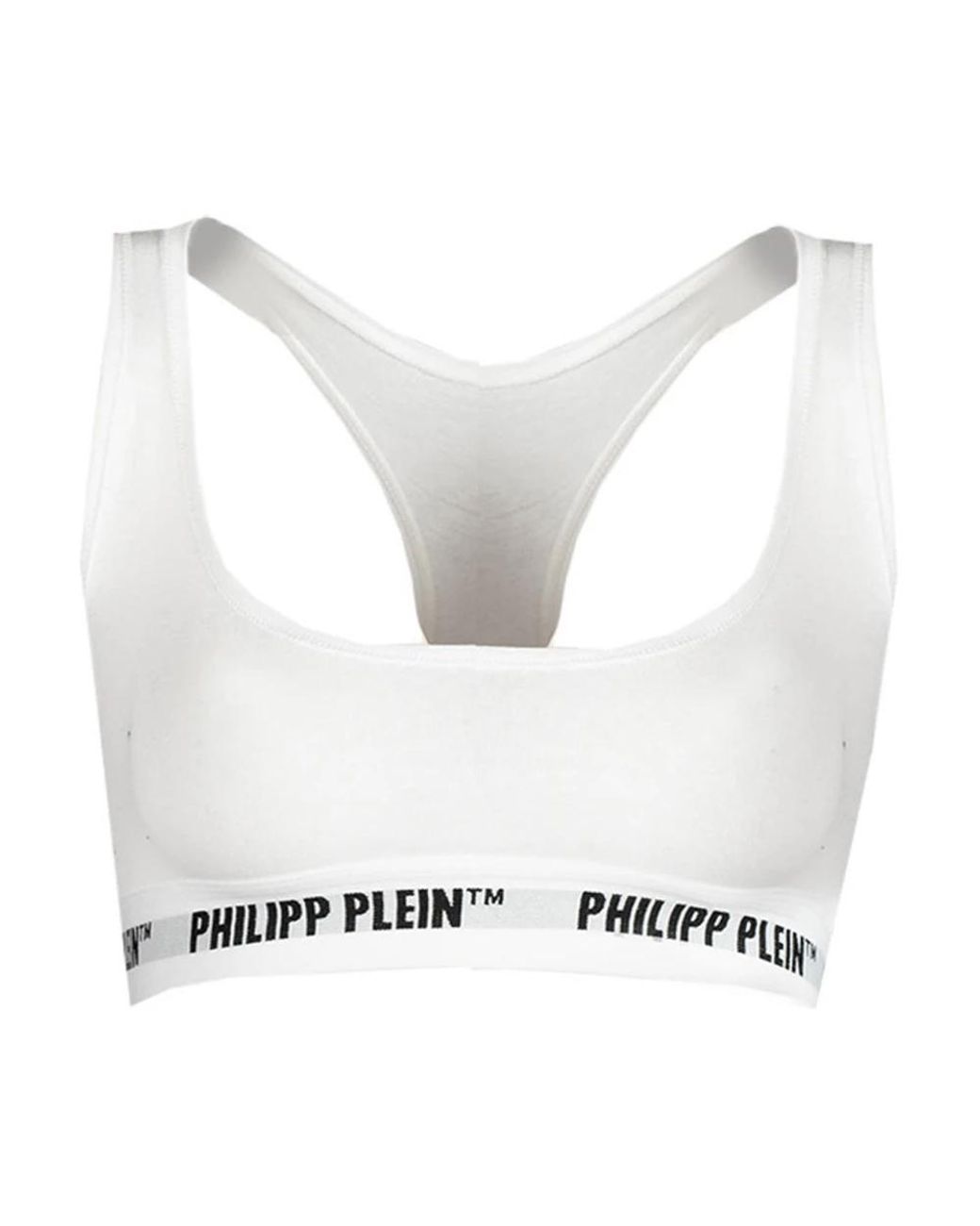 Philipp Plein Fitness ,Wit ,Bi-Pack Bh in het White