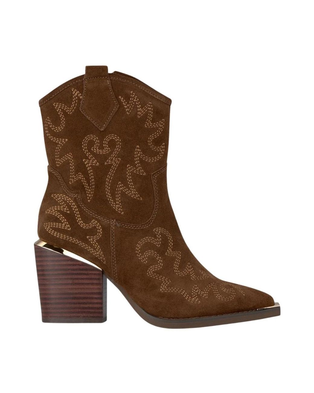 Alma En Pena. Brown Cowboy & Biker Boots