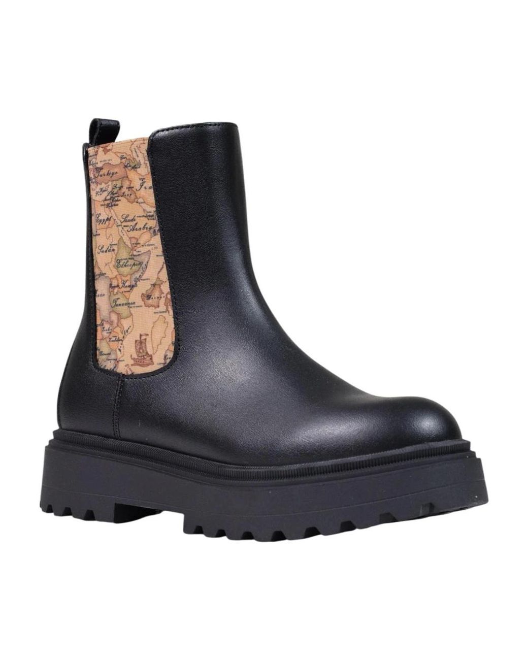 Alviero Martini 1A Classe Blue Chelsea Boots