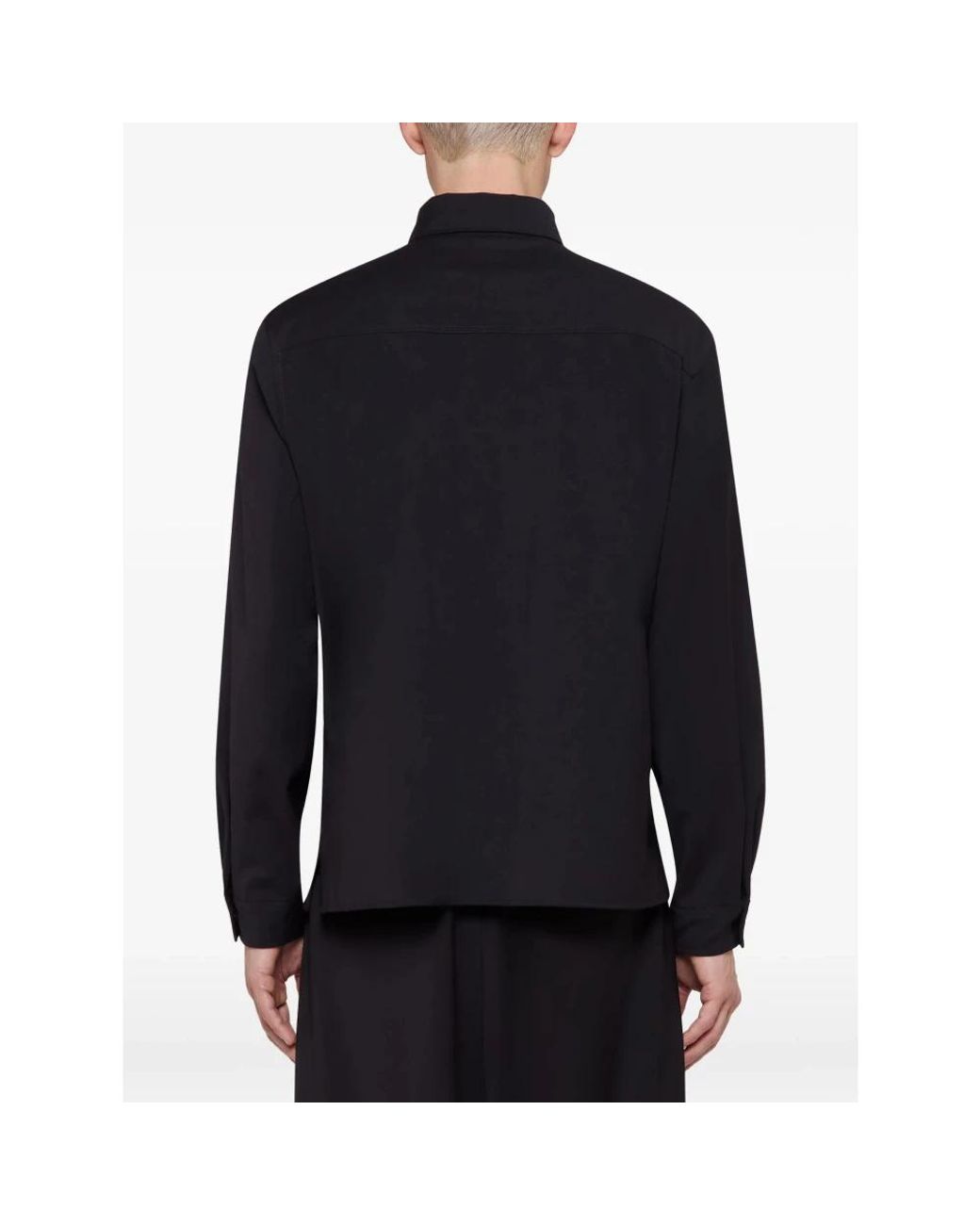 Laneus Black Casual Shirts for men