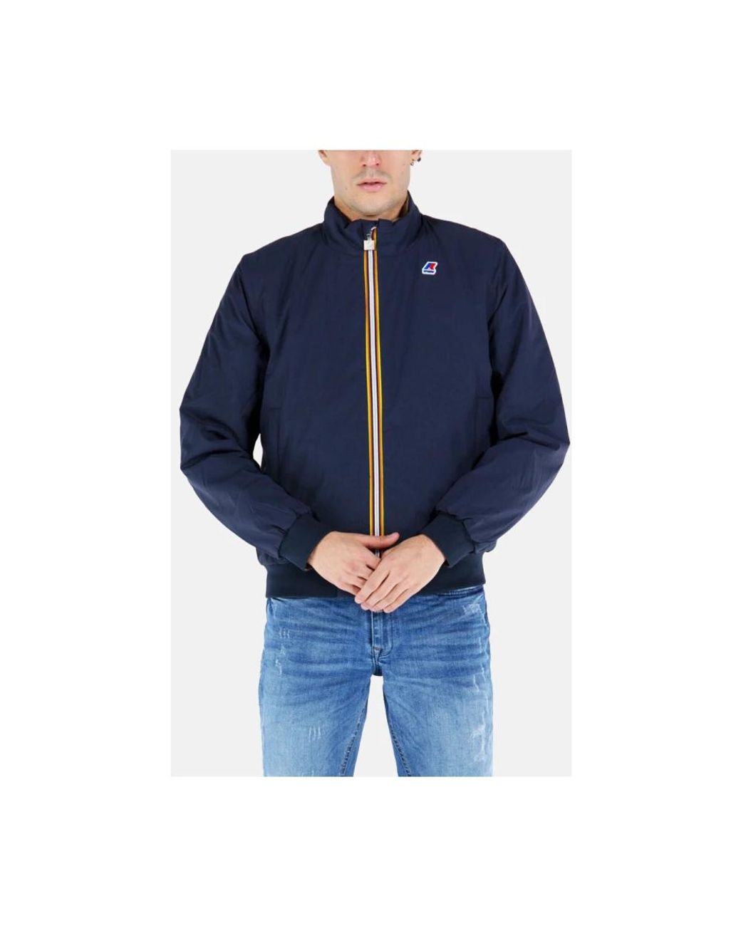 Bomber Jackets K-Way de hombre de color Blue
