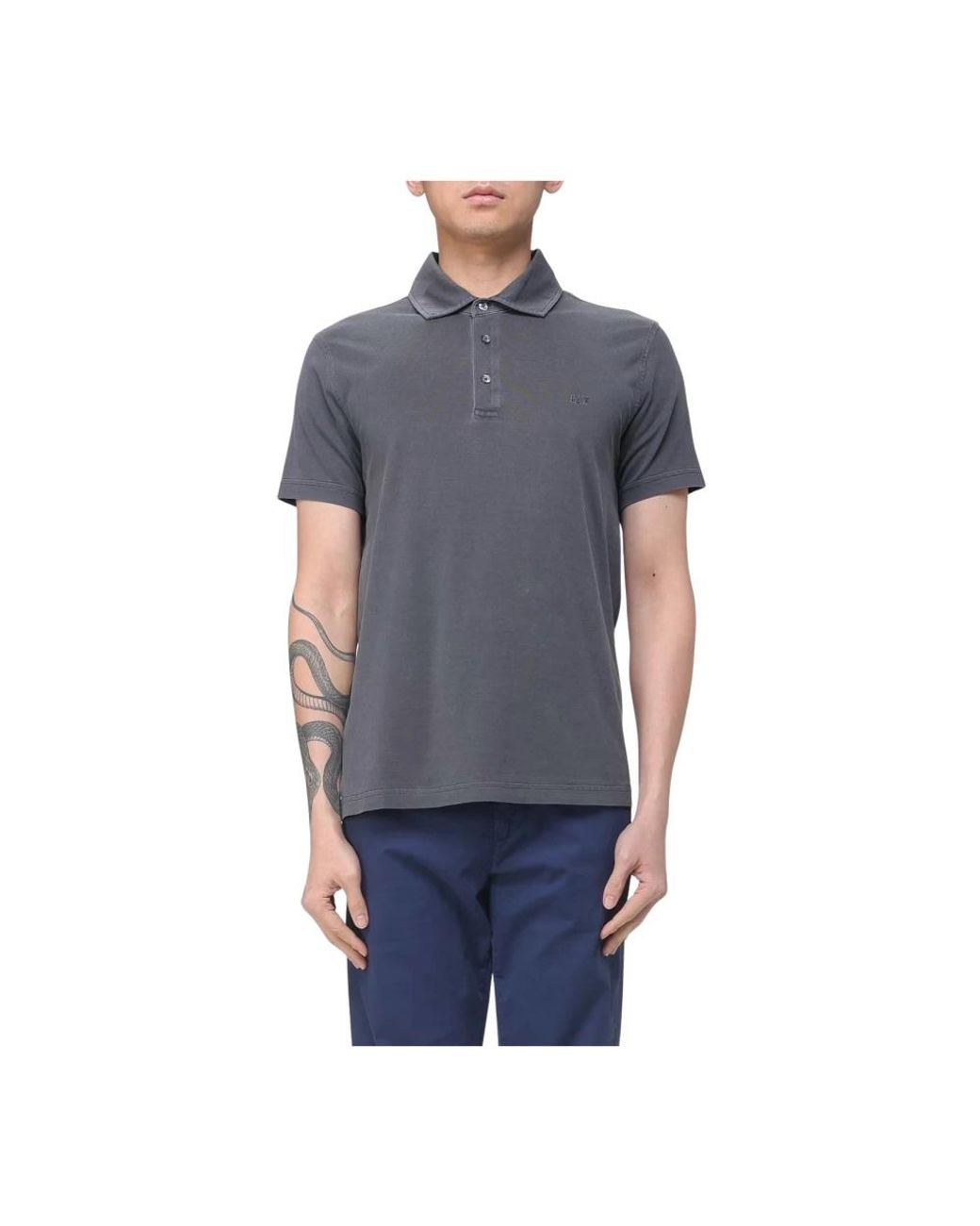 Fay Blue Polo Shirts for men