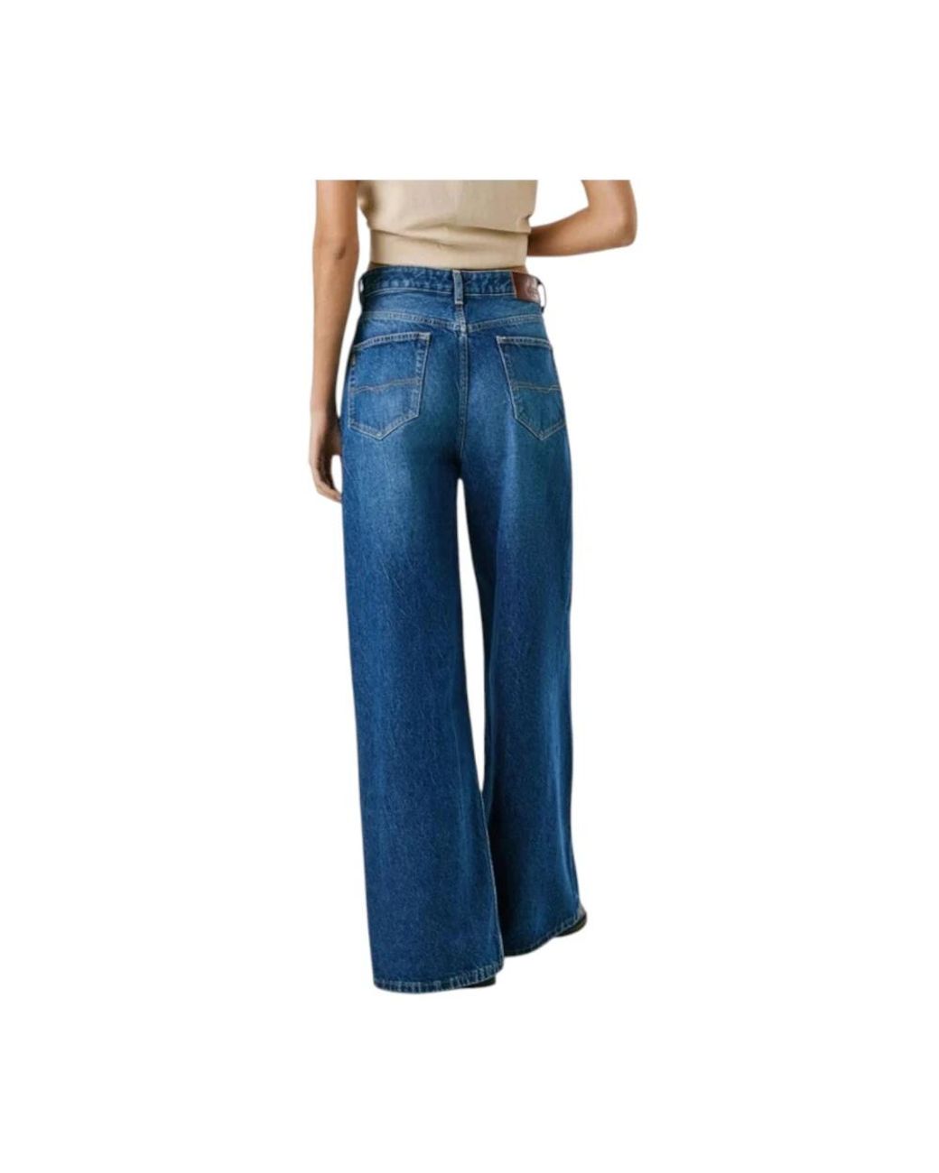 Pepe Jeans Blue Wide Jeans