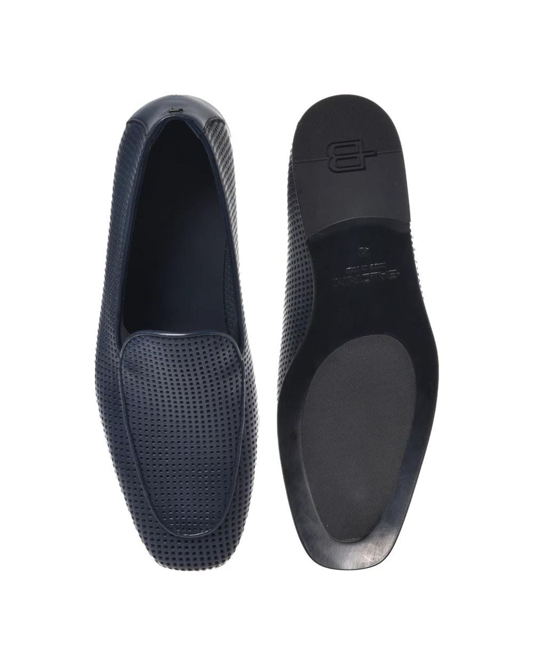 Baldinini Blue Loafers for men