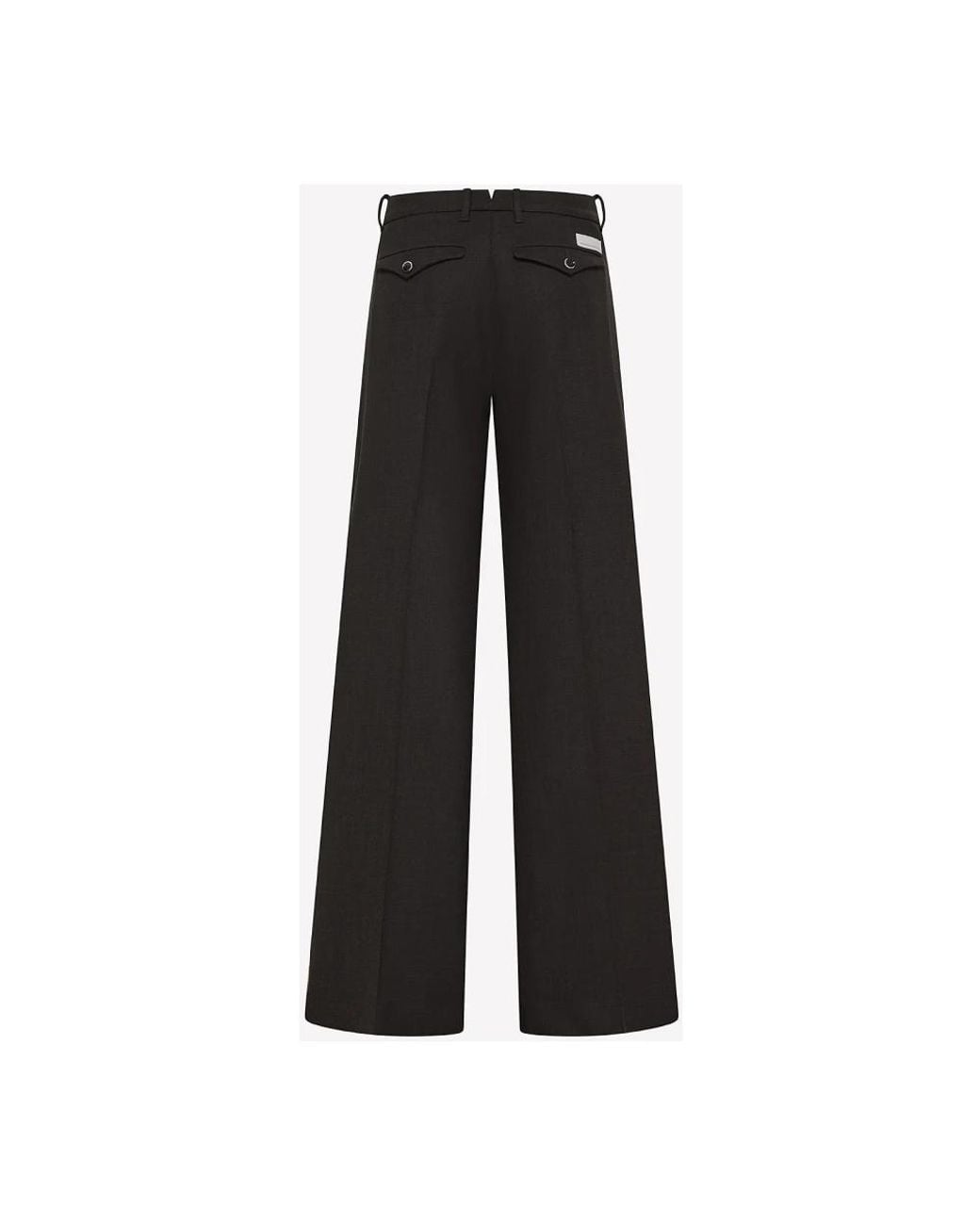 Nine:inthe:morning Black Wide Trousers