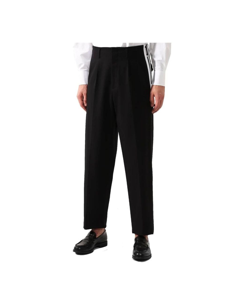 Dolce & Gabbana Black Suit Trousers for men