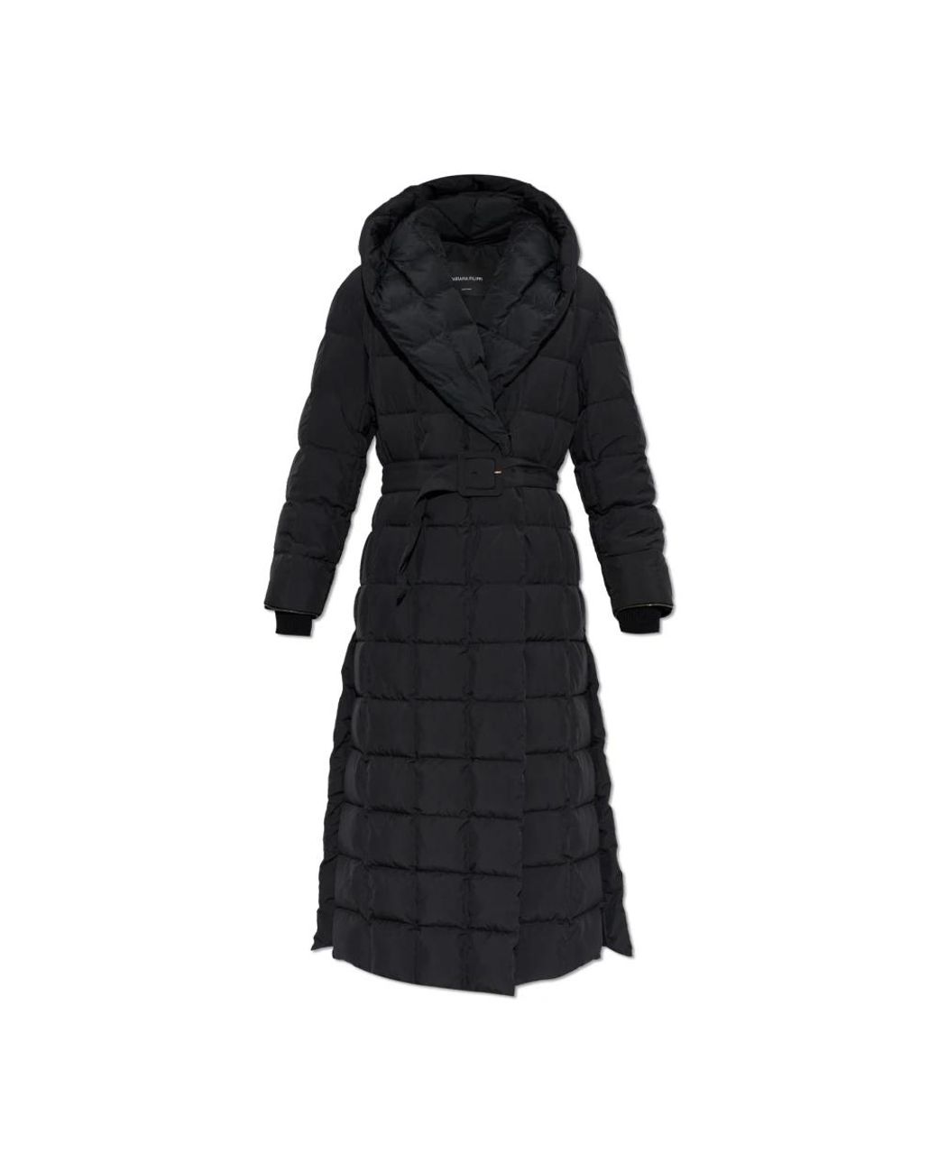 Fabiana Filippi Black Belted Coats