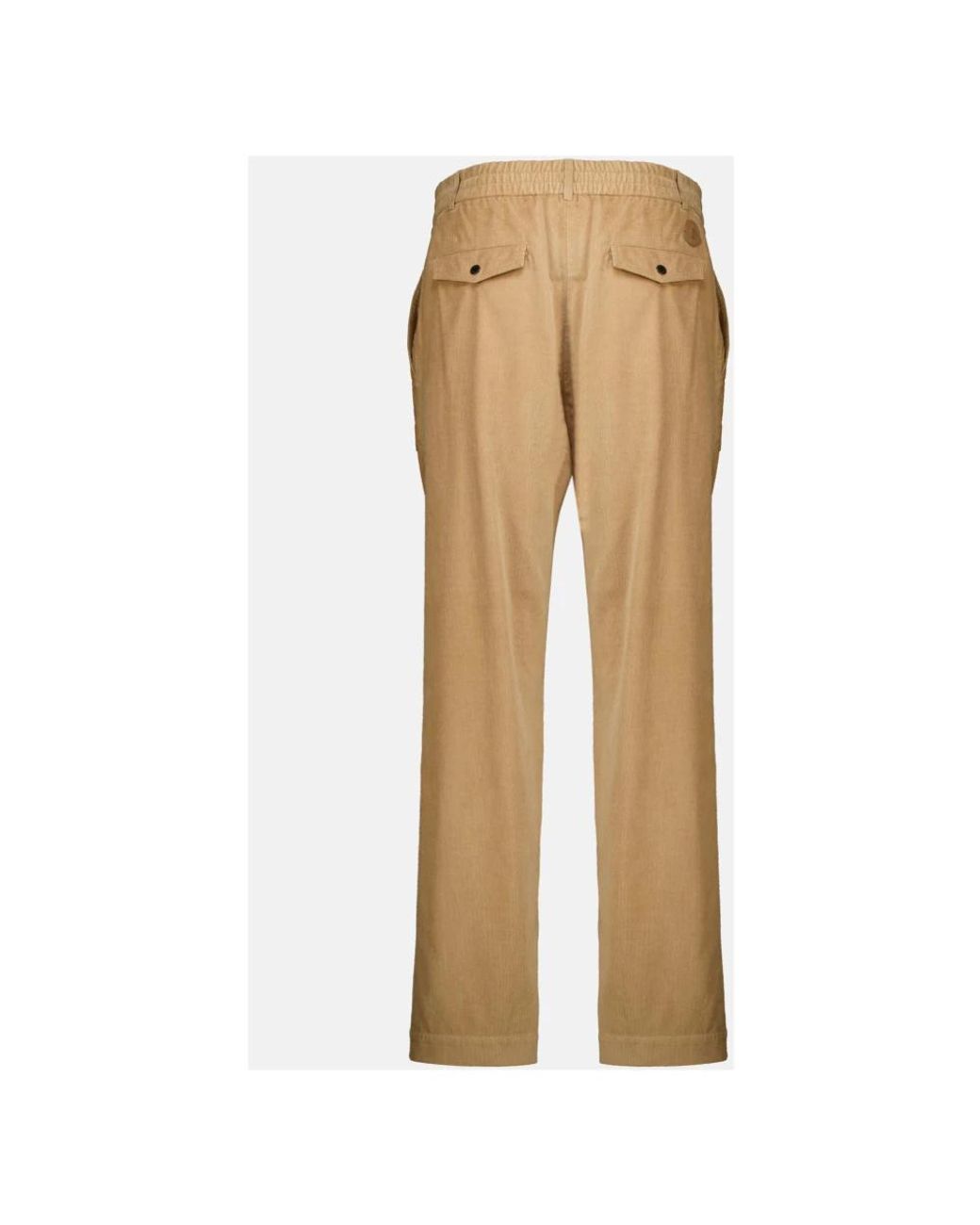 Moncler Natural Wide Trousers for men