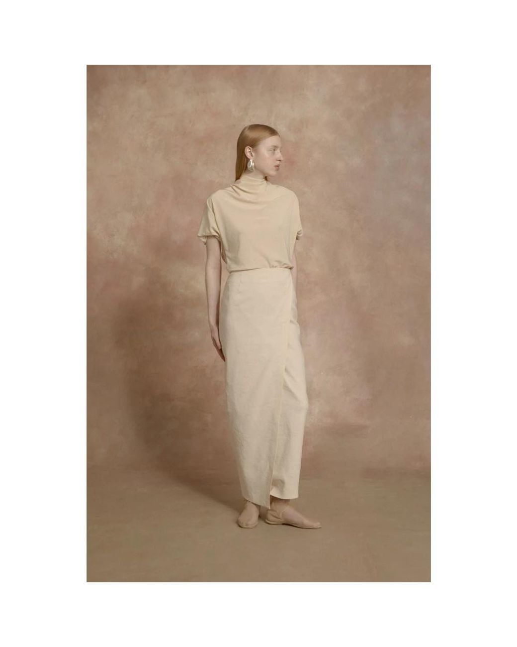Cortana Natural Maxi Skirts