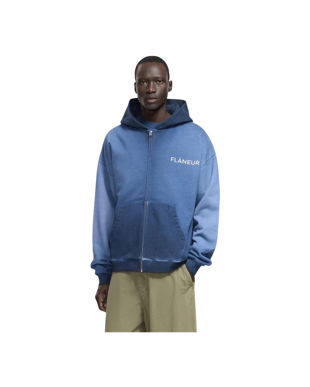 Zip-Throughs flâneur pour homme en coloris Blue