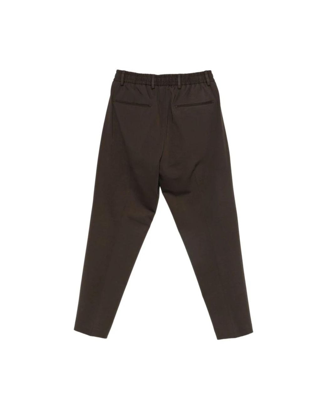 Daniele Alessandrini Black Slim-Fit Trousers for men