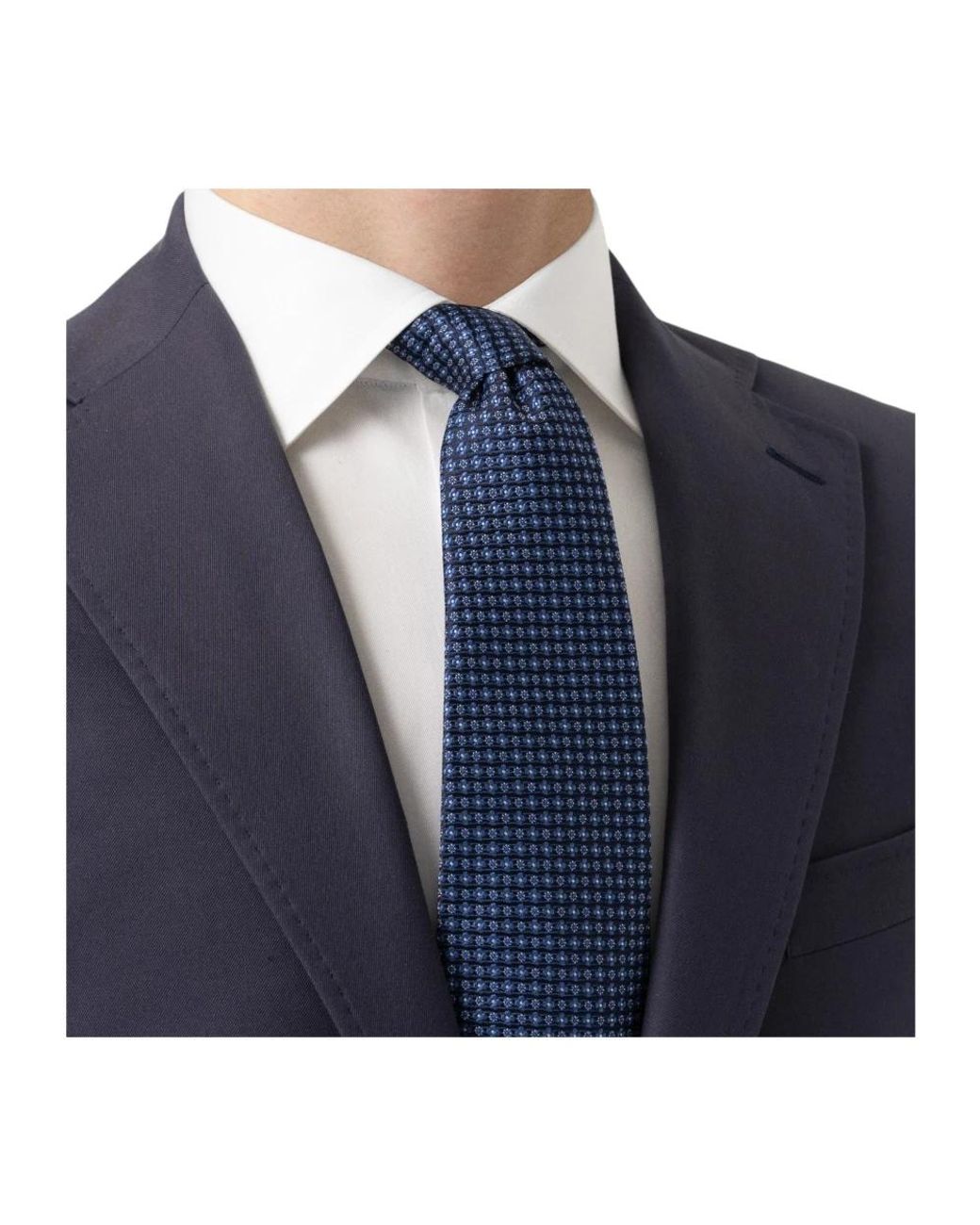 Eton of Sweden Blue Ties for men