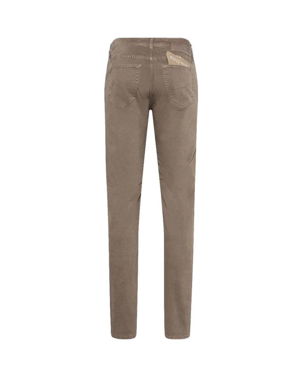 Jacob Cohen Gray Slim-Fit Trousers for men