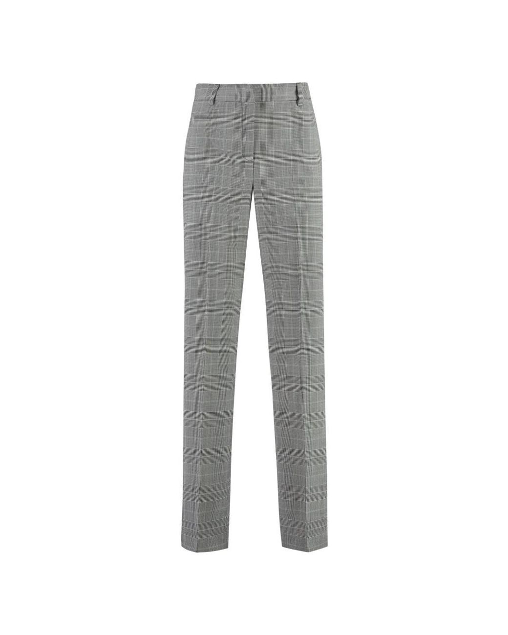 PT Torino Gray Straight Trousers