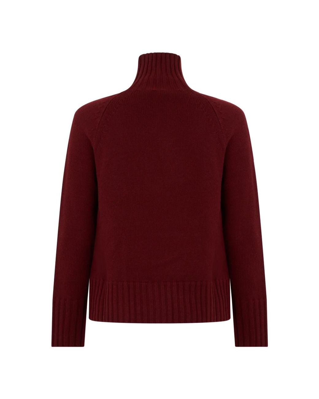 Max Mara Red Turtlenecks